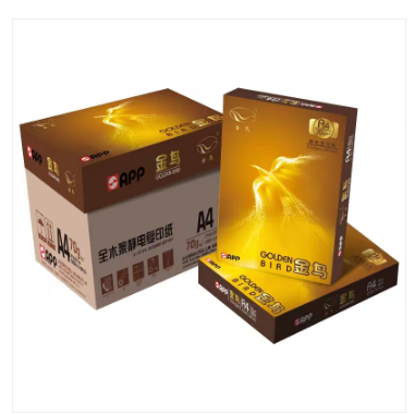 金鸟  A4-70g  复印纸 金鸟 A4-70g 复印纸 500张/包 5包/箱